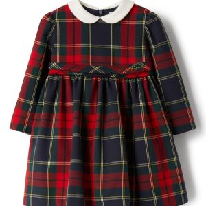 Abito a quadri per neonata